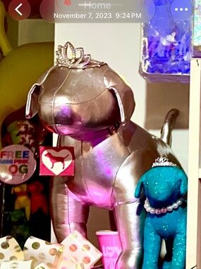RARE Pink Victoria’s Secret Pink Princess Dog